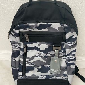 Tumi computer backpack black camo